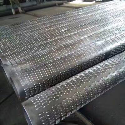 滤水管的特别孔形结构起到了增强滤水器机械强度的效果
